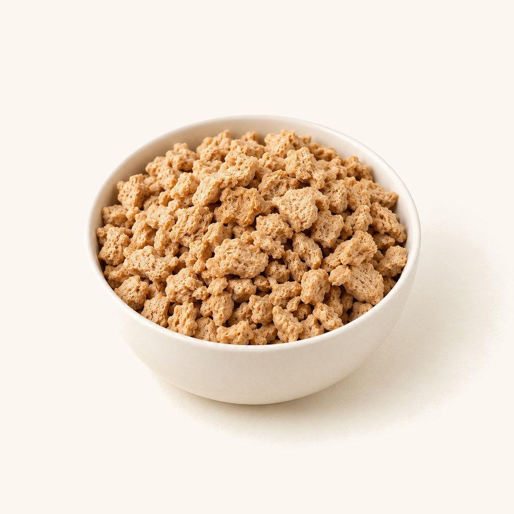 Carne de soya no transgénica