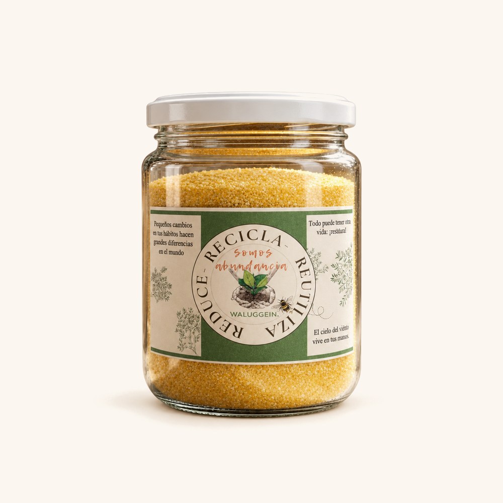 Chuchoca en frasco de vidrio 500 g
